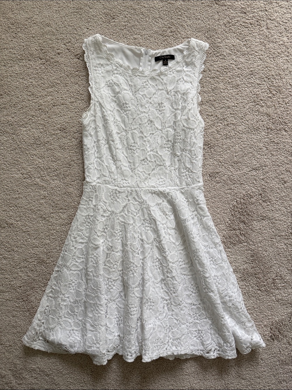 White Lace Dress